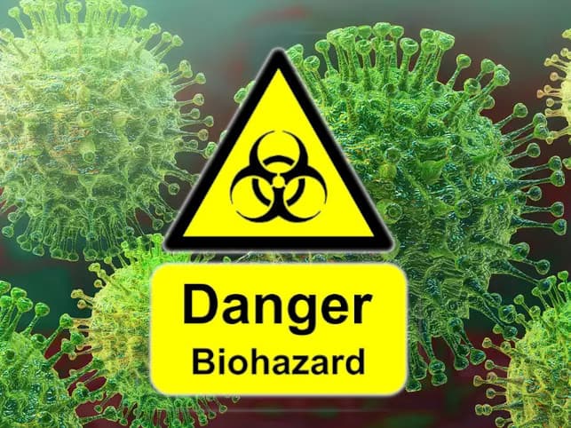 Koronavírus fertőzésveszély, Biohazard!