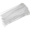 Kábelkötegelő, fehér (400x6,8 mm) (100 db)