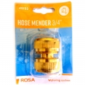 ROSA 45193 tömlőösszekötő, réz (3/4
