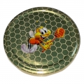 Befőttes üveg tető (82 mm, 720 ml-es üveghez, mézes Happy Bee)