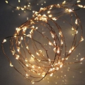 Karácsonyi fényfűzér, 50 db micro LED, meleg fényű (4,9 m)
