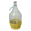 Üveg Dáma, demizson, csatos kupakkal (5 l)
