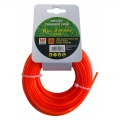 Damil szegélynyíró géphez Trimmer Line (2,4 mm x 15 m) négyszög keresztmetszetű