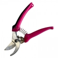 Metszőolló, virágokhoz, max.:15 mm átvágás, hossz.:17 cm, mellévágó, rózsaszín, Extol Lady