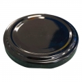 Befőttes üveg tető (63 mm, 220-370 ml-es üveghez, fekete színű)