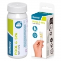 Bestway Pool & Spa 3 in1, Ph + teljes lúgosság + szabad klór tesztcsík medencéhez (50 db)