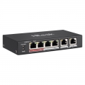 HiLook NS-0106P-35 4 PoE portos switch, 2 uplink port, 35W